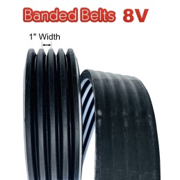 8V1550/10 V belt