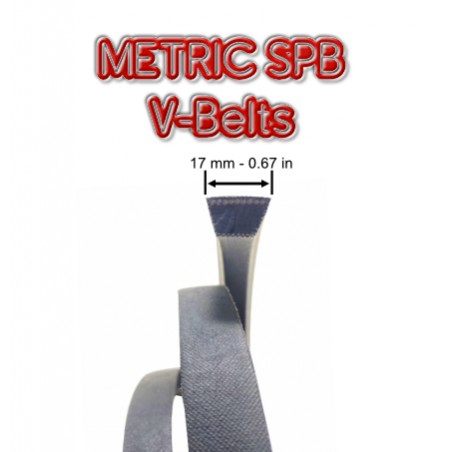 SPB2500 Metric SPB V Belts